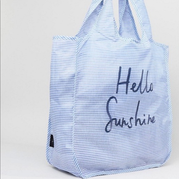 🎉 HP 🎉 🆕 Kate Spade ♠️ Hello Sunshine Reusable Tote - Picture 3 of 9